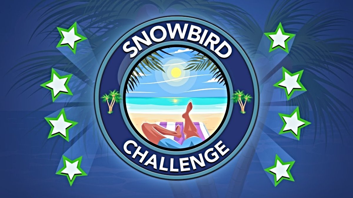 how to complete bitlife snowbird challenge