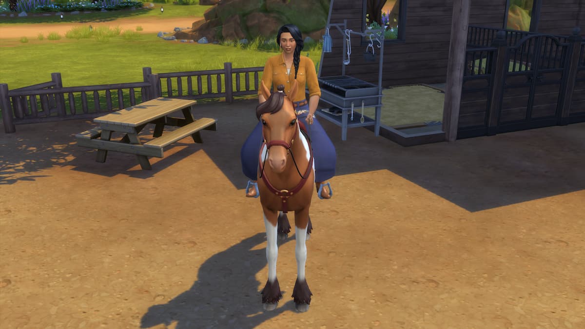 Horse Riding Skill in The Sims 4