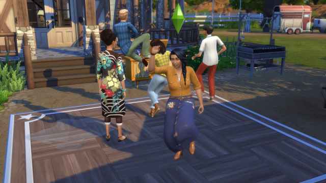 Cowpoke Dancing in The Sims 4: Horse Ranch