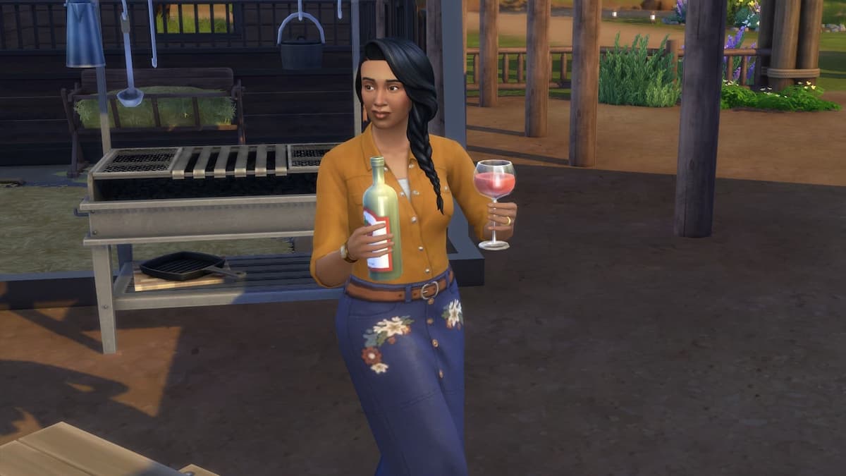 Serving Nectar in The Sims 4